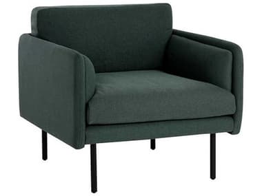 Sunpan Luella 33" Green Fabric Accent Chair SPN108462