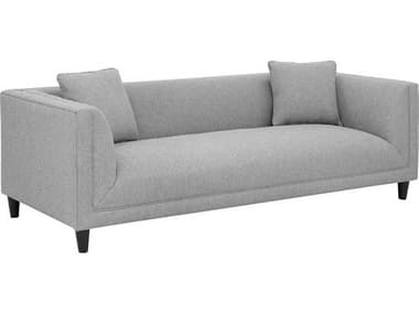 Sunpan Sanders 93" Liv Dove Green Fabric Upholstered Sofa SPN108553