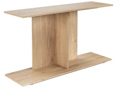Sunpan Madsen 60" Rectangular Wood Natural Console Table SPN108784