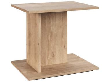 Sunpan Madsen 26" Rectangular Wood Natural End Table SPN108785