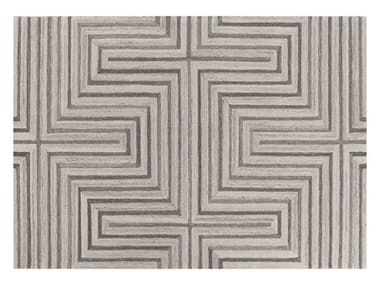 Sunpan Oslow 108.0"W x 72.0"D Geometric Area Rug SPN109369