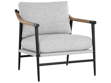 Sunpan Meadow 27" Green Fabric Accent Chair SPN109857