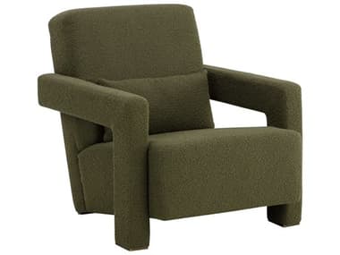 Sunpan Forester 29" Green Fabric Accent Chair SPN110380