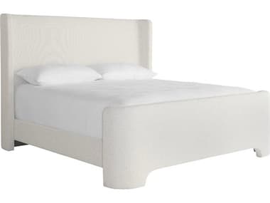 Sunpan Ives Copenhagen White Upholstered King Panel Bed SPN110461