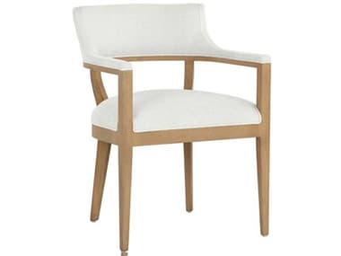 Sunpan Brylea Brylea Dining Armchair Natural Heather Ivory Tweed SPN110525