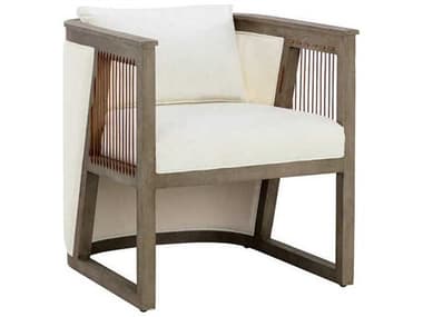 Sunpan Westport Sala 25" Gray Fabric Accent Chair SPN110595