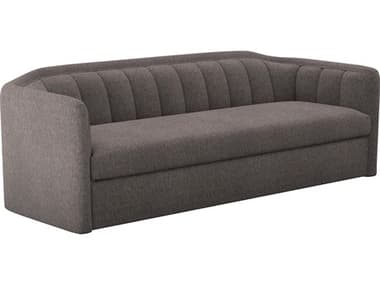Sunpan Birrit Brown Upholstered Sofa SPN110707
