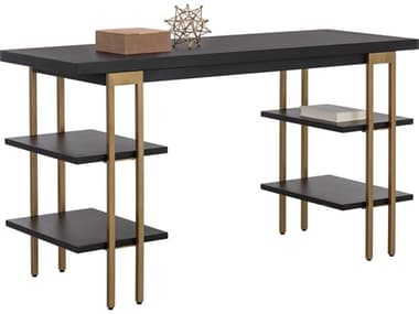 Sunpan Levigne Black Writing Desk SPN111184