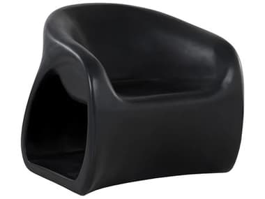 Sunpan Orson 35" Black Accent Chair SPN111350