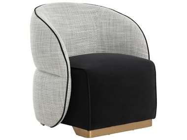 Sunpan Fatina Black Accent Chair SPN111363