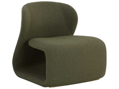 Sunpan Ikon 27" Green Fabric Accent Chair SPN111486