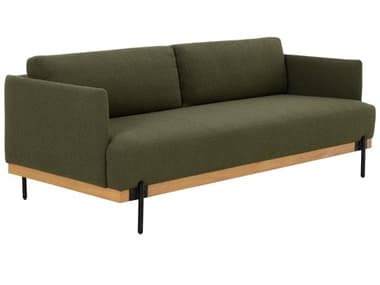 Sunpan Saul 88" Saul Sofa Copenhagen Olive SPN111657