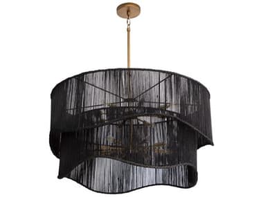 Sunpan Rhine Black Candelabra Chandelier SPN111707