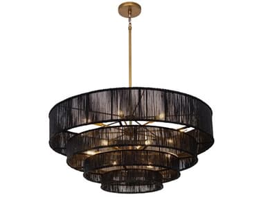 Sunpan Lumina Black Candelabra Chandelier SPN111709