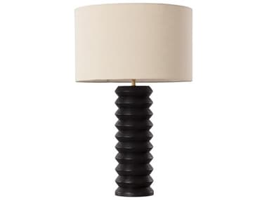 Sunpan Oletto Cream Black Table Lamp SPN111711