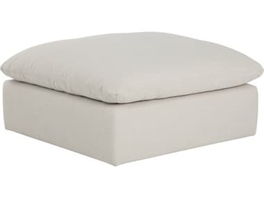 Sunpan Reve Cream Upholstered Ottoman SPN111770