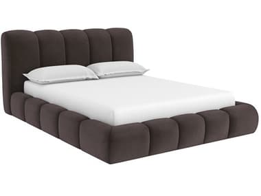 Sunpan Olena Black Wood Queen Platform Bed SPN111853