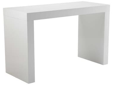 Sunpan Modern Home Ikon High Gloss White 57'' Wide Rectangular Counter Height Dining Table SPN50258
