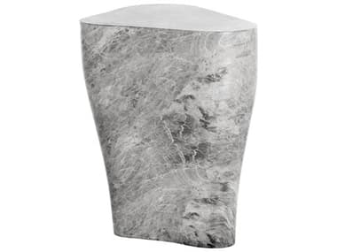 Sunpan Outdoor MIXT Dali Concrete Marble Look Grey 15.75''W x 11.75''D Small End Table SPO108567