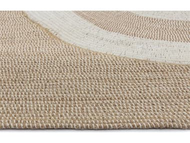 Sunpan Outdoor Derby Hand Woven Rug Sand / Cream 8' X 10' SPO109330