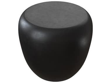 Sunpan Outdoor MIXT Iolite Concrete Back 21.5'' Wide Round End Table SPO110703
