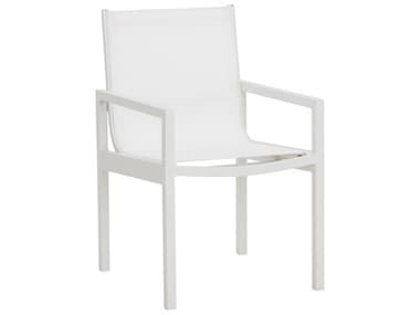 Sunpan Outdoor Merano Aluminum White Dining Arm Chair SPO110967
