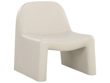 Sunpan Outdoor Kessel Concrete Cream Lounge Chair SPO111347