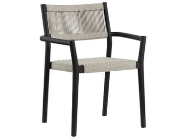 Sunpan Outdoor Kavala Wood Wicker Dining Chair SPO111559