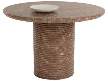 Sunpan Outdoor Riva Concrete Round Dining Table SPO111920