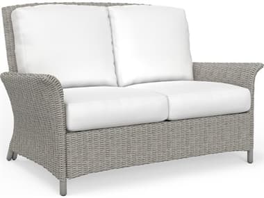 South Sea Rattan Juniper Bay Wicker Light Driftwood Loveseat SR71302