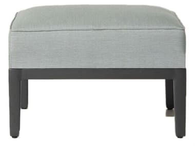 South Sea Rattan Nantucket Aluminum Ottoman SR71506