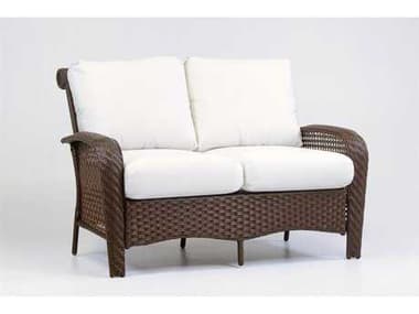 South Sea Rattan Martinique Wicker Spice Island Patio Loveseat SR75202