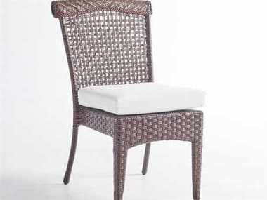 South Sea Rattan Martinique Wicker Spice Island Patio Dining Side Chair SR75220