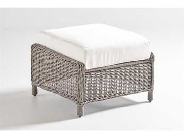 South Sea Rattan Westbay Wicker Slate Patio Ottoman SR77606