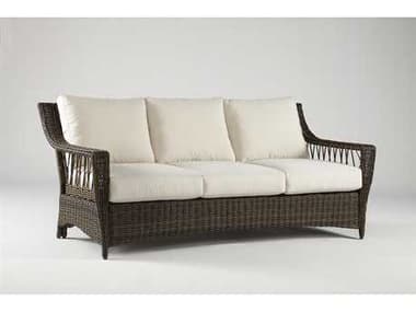 South Sea Rattan Saint John Wicker Cappuccino Outdoor Sofa SR78503