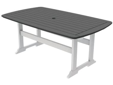 Seaside Casual Portsmouth Recycled Plastic 72''W x 42''D Rectangular Dining Table SSC052