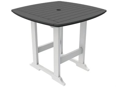 Seaside Casual Portsmouth Recycled Plastic 42'' Square Counter Table SSC067