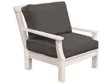 Seaside Casual Nantucket Recycled Plastic Cushion Lounge Chair SSC091