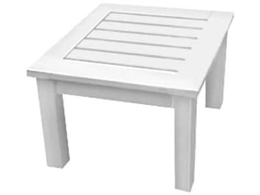 Seaside Casual Nantucket Recycled Plastic 22'' Square End Table SSC092