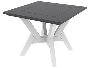 Seaside Casual Dex Recycled Plastic 23'' Wide Square End Table SSC152