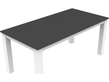 Seaside Casual Greenwich Recycled Plastic 70''W x 35''D Rectangular Dining Table SSC600