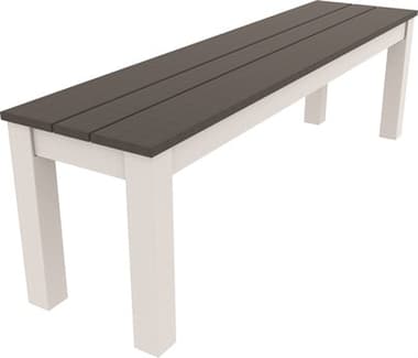 Seaside Casual Greenwich Recycled Plastic Slatted 60'' Dining Bench SSC603S