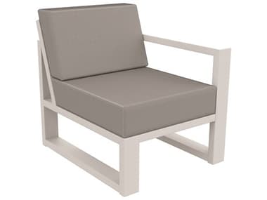 Seaside Casual Mia Recycled Plastic Single Right Arm Lounge Chair SSC707