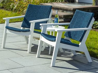 Seaside Casual Mad Recycled Plastic Wicker Lounge Set SSCMAD15