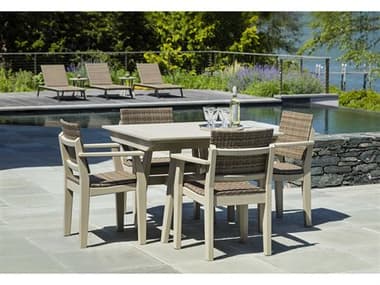 Seaside Casual Mad Recycled Plastic Dining Set SSCMADDINSET1