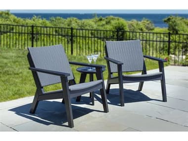 Seaside Casual Mad Recycled Plastic Lounge Set SSCMADLNGSET13