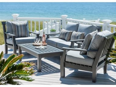 Seaside Casual Nantucket Recycled Plastic Cushion Lounge Set SSCNANTUCKET2