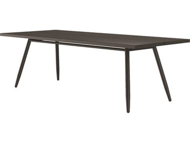 Seaside Casual Via Aluminum Stipa 78.7''W x 39.4''D Rectangular Long Dining Table SSCST9318