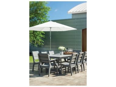 Seaside Casual Sym Recycled Plastic Dining Set SSCSYMDINSET2