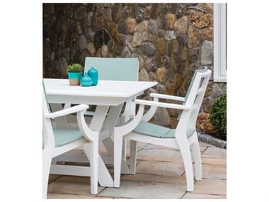 Seaside Casual Sym Recycled Plastic Dining Set SSCSYMDINSET5